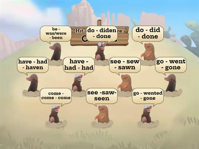 6 Grade_ Irregular Verbs_ Level 1