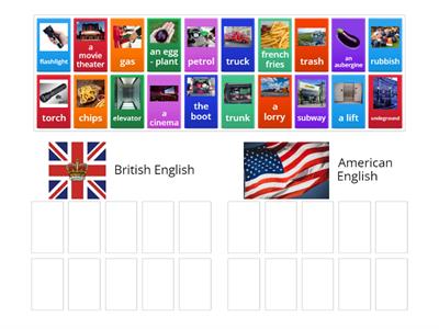 American vs British match