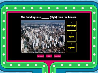 Comparatives and Superlatives