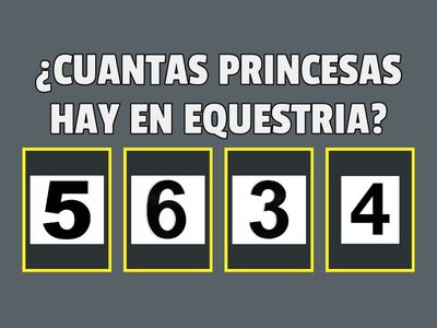 My little pony preguntas