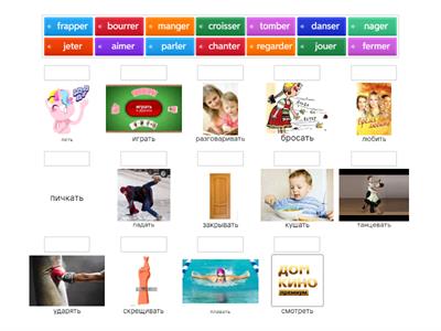 ФРАНЦУЗСКИЙ ЯЗЫК ГЛАГОЛЫ 1 ГРУППЫ 