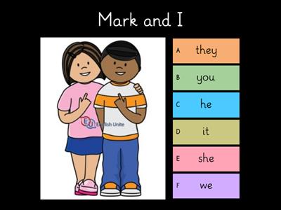 subject pronouns