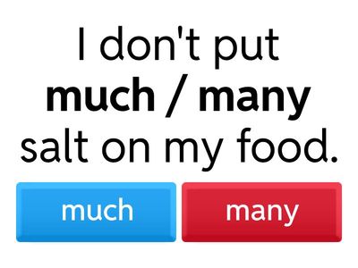 English File 9B quantifiers