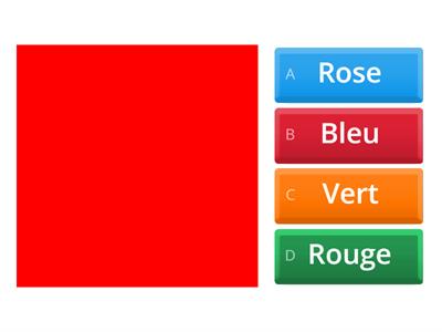 Les couleurs