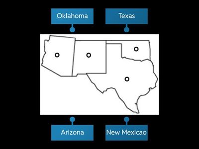 Southwest Region Map
