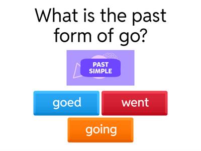 Simple Past Tense 