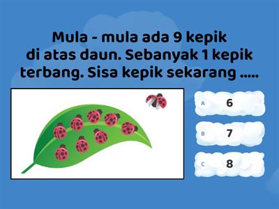 Evaluasi Soal "Pengurangan Sampai dengan 10"