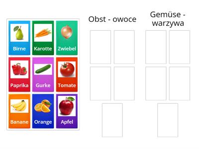 Obst & Gemuse kl.2