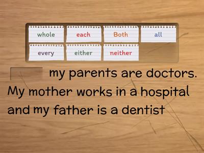 Determiners Unit 3.7