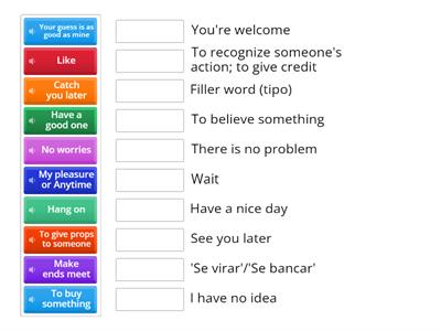 Daily expressions in English