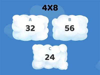 2.  Sınıf  Matematik / Çarpım Tablosu / 8'ler 