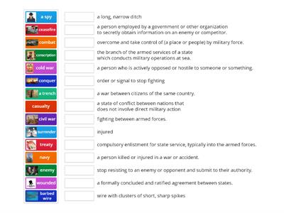 war vocab pdf