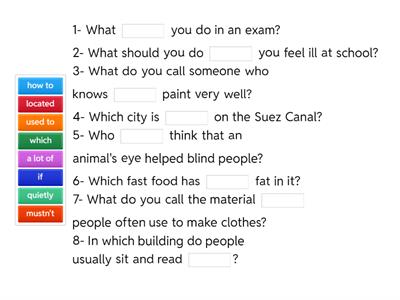 Check your English before starting Prep3