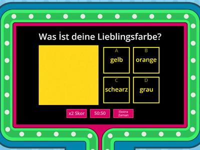 Almanca 5. sınıf dıe farben (renkler)