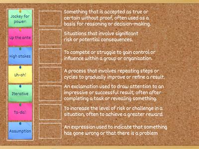 C1.4 GE Unit 8 TT Vocab