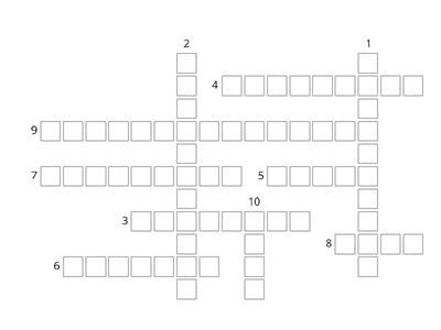 Staying Healthy Crossword