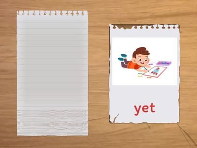 Present Perfect make up sentences