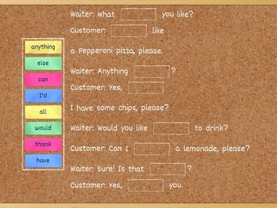 a, an, some, any, a lot of, many, much