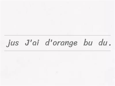 Le Passé composé avec AVOIR