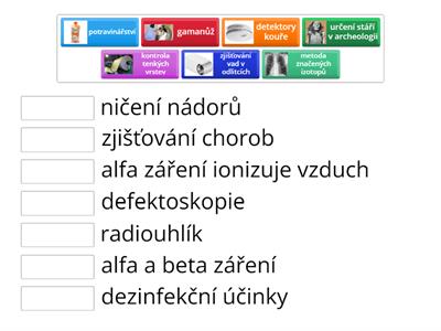 Využití radioaktivity