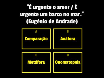 Identificar recursos expressivos - 6.º ano