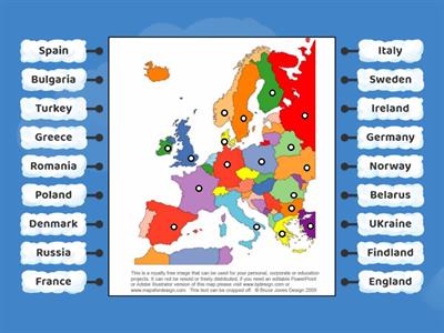  European countries