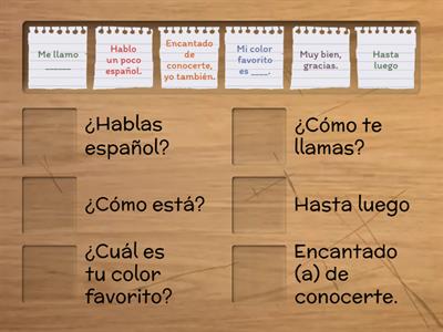 Пробне заняття з іспанської мови