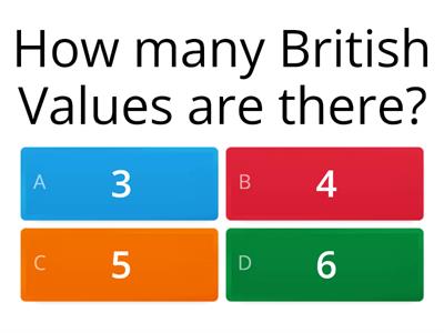 AGS Quick British Values Quiz