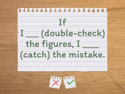 3rd conditional,, flipcards