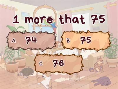 1 More and 1 Less to 100