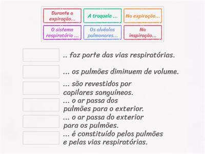 Missão respiração 2:  Completa a frase