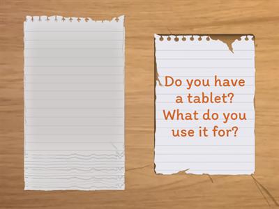 Gadgets Speaking cards