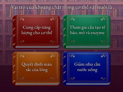 NHU CẦU DƯỠNG CỦA VẬT NUÔI