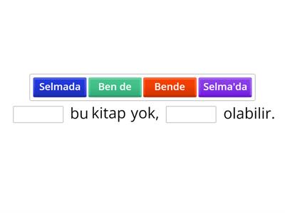 Bal böcekleri de-da yazımını öğrendi mi?