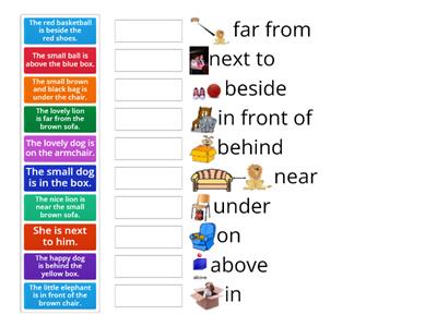 Prepositions of Place