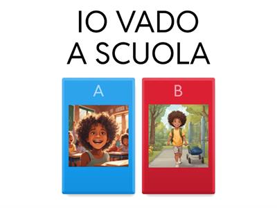 Lettura e comprensione di brevi frasi 
