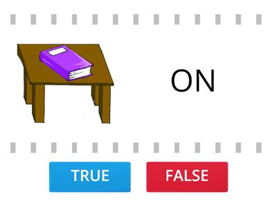 PREPOSITIONS: true or false?