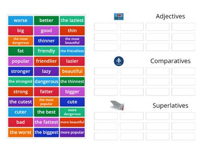 Comparatives & superlatives