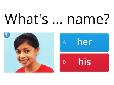 Super Minds 1: What's his / her...? How old is he/she?