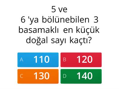 Bölünebilme Kuralları