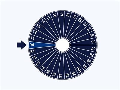 числа от 10 до 100