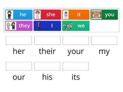 personal-possessive pronouns