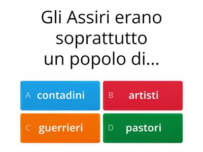 STORIA - GLI ASSIRI