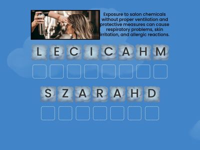 HAZARDS IN A BEAUTY SALON