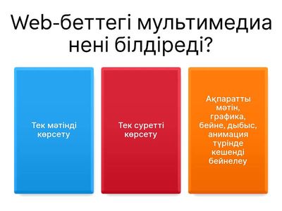 Web-беттегі мультимедия