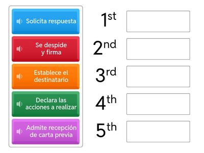 Carta de notificación formal