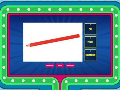 School Objects 1er Grado