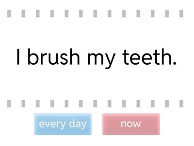 Present Continuous/Present Simple 