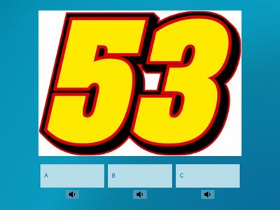 Numbers 1-100 quiz audio