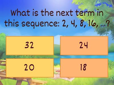 Sequence Patterns Quiz